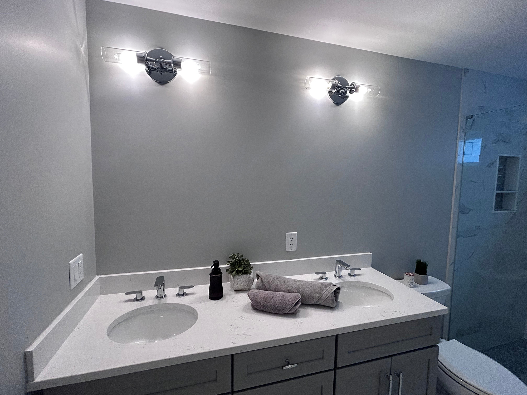 Electrical - Double Vanity Lighting